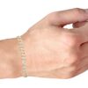 Nuragold 14k Yellow Gold 7mm Cuban Chain