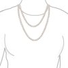 Bling Jewelry Endless Layering White Round Pearl