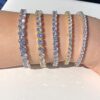 14k Yellow & Rose Gold Tennis Bracelet