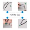 arricraft 100PCS 17.7" Multi-Strand Ribbon Necklace Cord