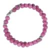 American West Sterling Silver Pink Rhodonite Gemstone