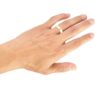 Men's 10K Yellow Gold 6MM Classic Plain Simple Wedding Band