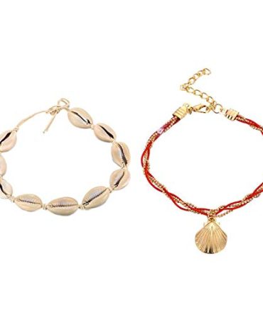 Rope Shell Clamshell Pendant Anklet Stylish Fashion Jewelry