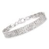 Ross-Simons Italian Sterling Silver Multi-Strand Bracelet