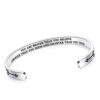 SAM & LORI Inspirational Cuff Bracelet Bangle