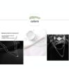 Aluinn Love Heart Layered Choker Necklace