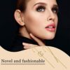 8 Pieces Ear Crawler Hook Earrings, Ear Cuff Wrap Studs