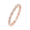 Ross-Simons 0.25 ct. t.w. Diamond Eternity Band in 14kt Rose Gold