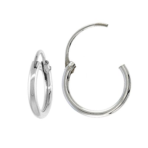 Endless Hoop Earrings for Cartilage Nose and Lips