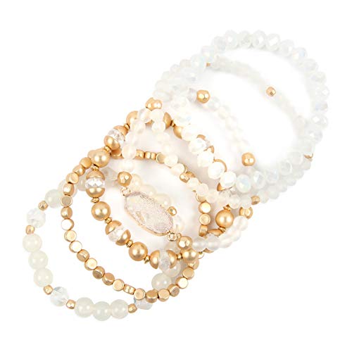 Bohemian Versatile Multi-Layer Bead Statement Bracelet