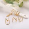 Minimalist Cute Ear Cuff Cross Ear Cuff for Non-pierced