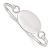 925 Sterling Silver Slip On Bangle Bracelet