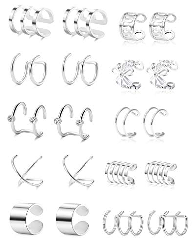 Tornito 4-10 Pairs Stainless Steel Ear