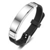 MeMeDIY Personalized Bracelet Engraving Names Silicone Sport