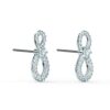 SWAROVSKI Infinity Stud Pierced Earrings