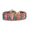 Handmade Bracelets Sunflower Button Woven Bracelet