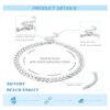 Hanpabum 15 Pcs Anklets and Toe Ring Set for Women