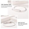 ID Bracelet Free Engraving Text/Identification Bangle