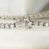 Ross-Simons 14KT White Gold & Diamond Tennis Bracelet – Timeless Luxury for Every Occasion ✨