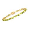 Ross-Simons 8.50 ct. t.w. Peridot Tennis Bracelet