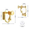 24-Piece Clip-On Earring Converter Set with Comfort Earring Pads - Transform Your Earrings into Comfortable Clip-Ons