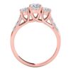 MauliJewels Engagement Rings for Women 1/2 Carat