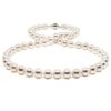 HinsonGayle AAA Handpicked White Round Pearl Necklace