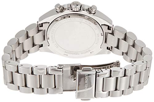 Michael Kors Ladies's Mini Bradshaw Silver-Tone Watch MK6174