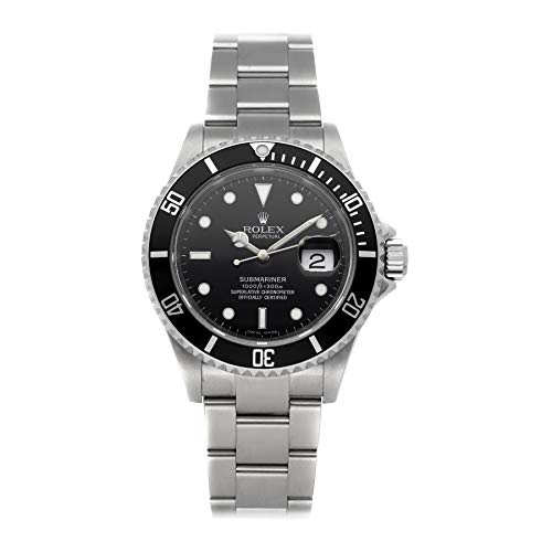 Automatic Rolex Submariner Mechanical Black Dial Mens Watch