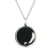 Medal Pendant with "Land, Sea, Air" Inscription Chain