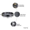 Personalized Custom Stainless Steel Magnet Therapy Identification Bracelet