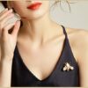 Dragonfly Butterfly Women Brooch Set Crystal Pin Vintage 7 Pieces