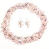 HinsonGayle"Sofia" Handcrafted 2-Strand Rose Quartz