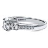 BERRICLE Rhodium Plated Sterling Silver Round Cubic Zirconia