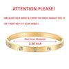 Love Friendship Bracelet Bangle Gold Rose Gold Silver