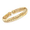 Ross-Simons Italian 14kt Yellow Gold Cuban-Link Bracelet