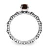 925 Sterling Silver Tigers Eye Band Ring