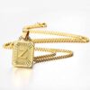Personalized Elegance: Initial Letter Pendant Necklace in Gold ?