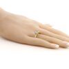 Gem Stone King 0.47 Ct Sky Blue Oval Women's Ring (Size 8)