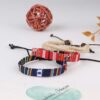 Jstyle 15Pcs Ethnic Tribal Bead Bracelet for Men Women