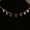 BBTO 9 Pieces Gold Layering Chain Choker Necklace