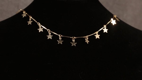 BBTO 9 Pieces Gold Layering Chain Choker Necklace