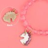 G.C 10 PCS Girls Kids Rainbow Beaded Bracelet