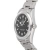 Black Dial Mens Watch Automatic Rolex Explorer Mechanical
