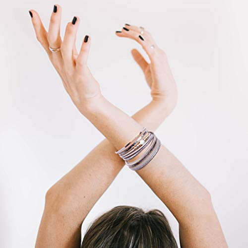 Leather Wrap Bracelets for Women
