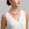 14K Gold Freshwater Cultured Pearl Necklace – Elegant and Timeless Gift