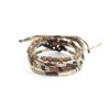 Wakami Earth Charm Bracelet Set of 4 | Handmade Boho Jewelry