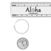Aloha Earrings - Clip On Hoop Earrings for Women