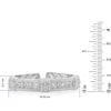 NATALIA DRAKE 1/4 Cttw Diamond Engraved Cuff Bracelet 7 Inch