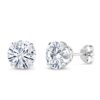 14K White Gold Forever Classic Created Moissanite